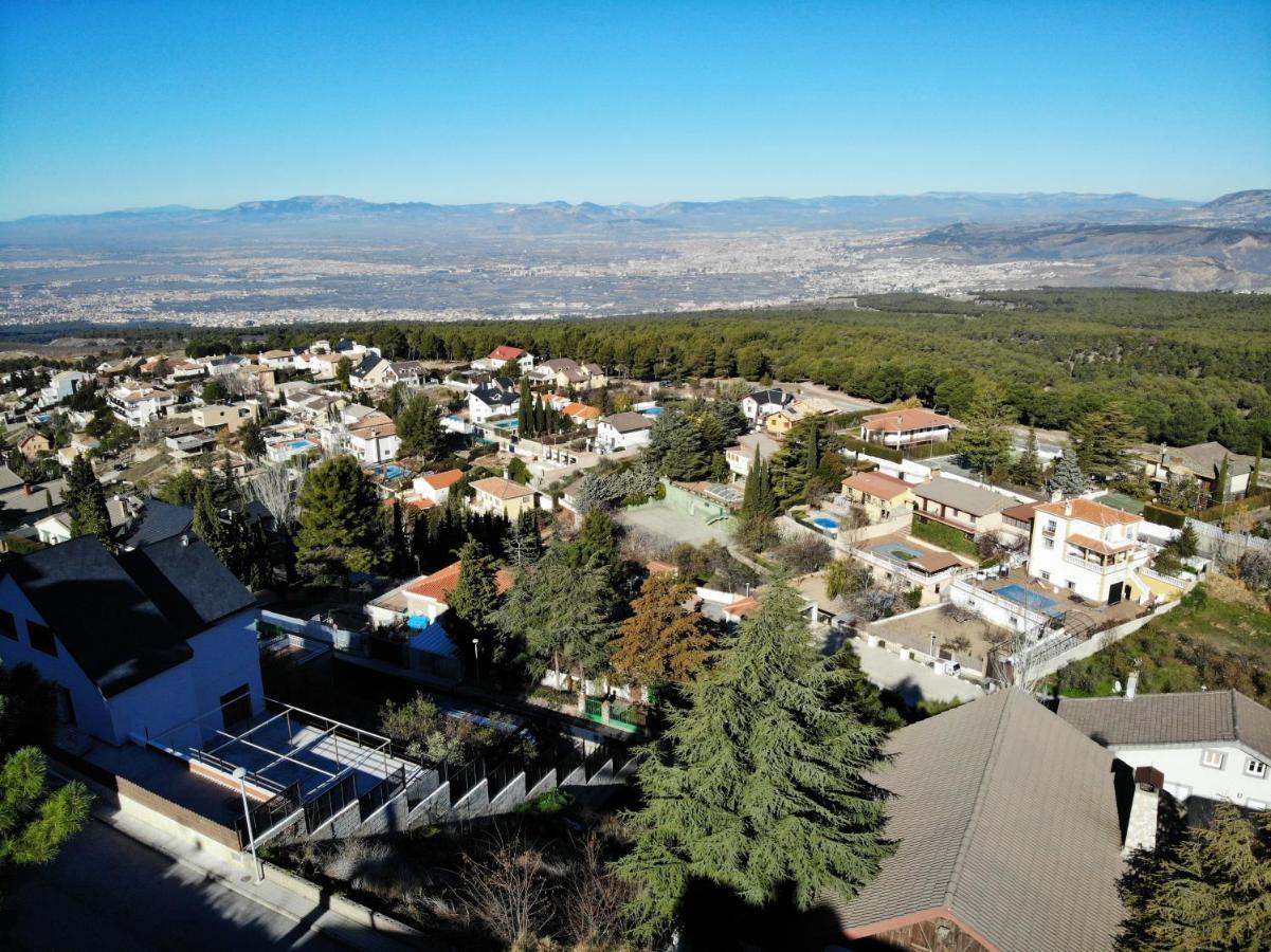 Acogedor Apartamento Privado Con Fantasticas Vistas La Zubia  Buitenkant foto